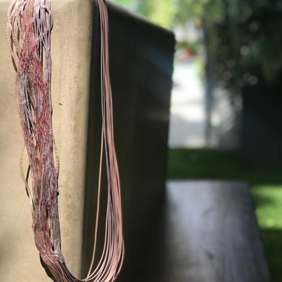 Artisan Necklace 2 Sides 2  Colors - Picture 9 of 10